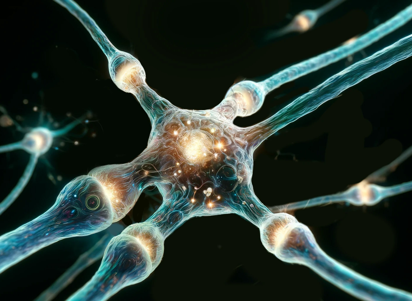 Neurochemicals activate brain regions